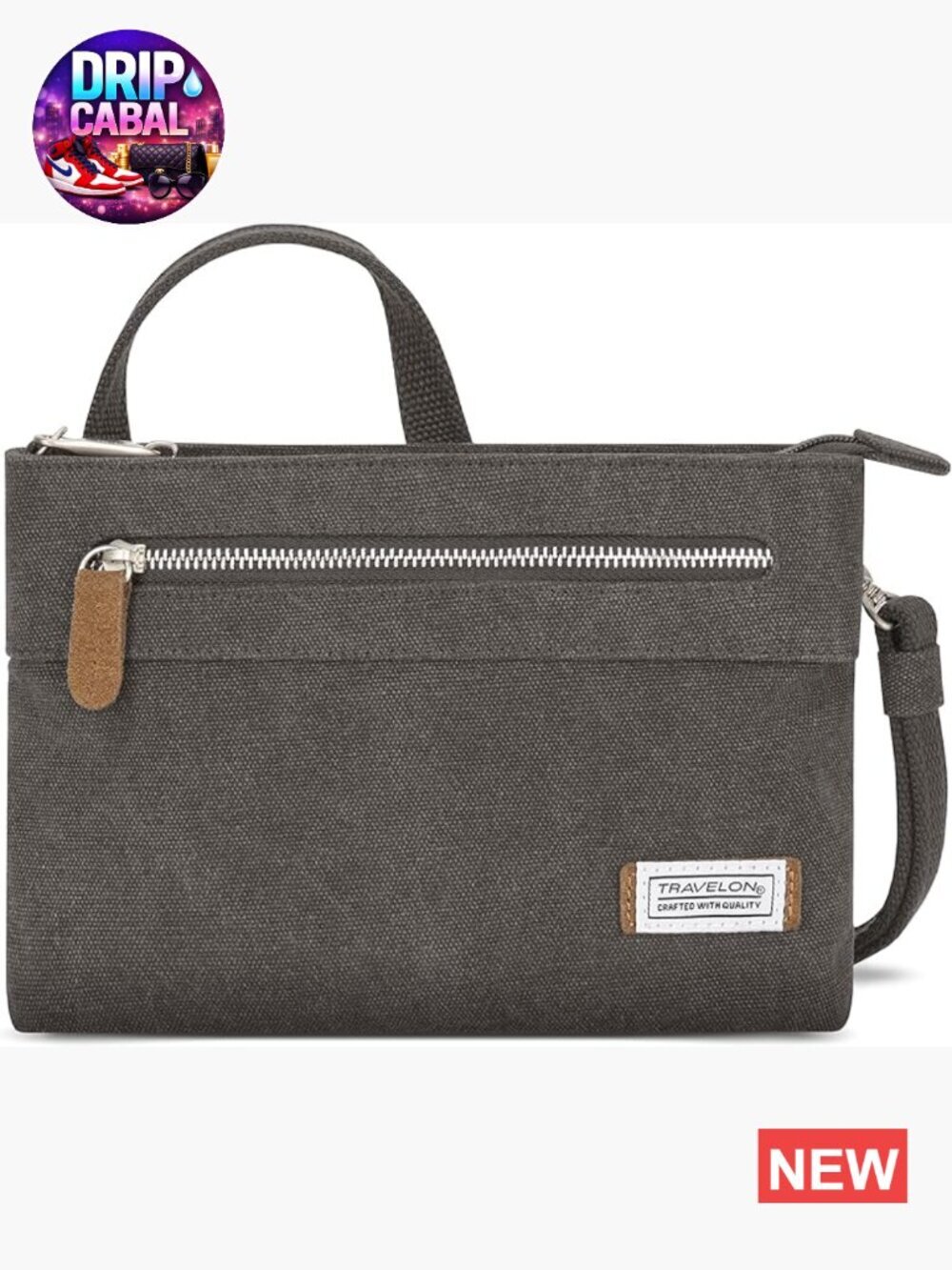 Anti-Theft Heritage Small Crossbody Bag with RFID Blocking
